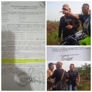 Hampir Bentrok Fisik Diduga Gara-Gara Gerombolan Preman Mafia Tanah Rusak Tanaman Masyarakat di Rimb